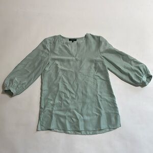 LAFAYETTE 148 silk pin striped blouse!